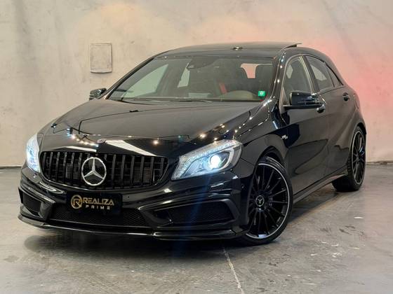 MERCEDES-BENZ A 45 AMG 2.0 16V TURBO GASOLINA 4P AUTOMATIZADO MERCEDES-BENZ A 45 AMG 2.0 16V TURBO GASOLINA 4P AUTOMATIZADO